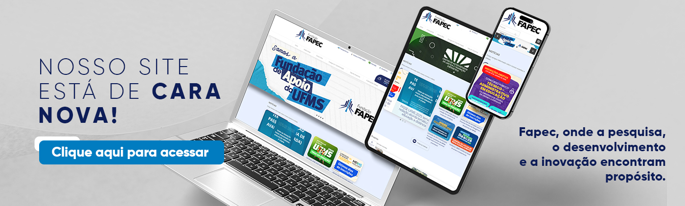 Novo portal Fundação Fapec https://fundacaofapec.org.br/